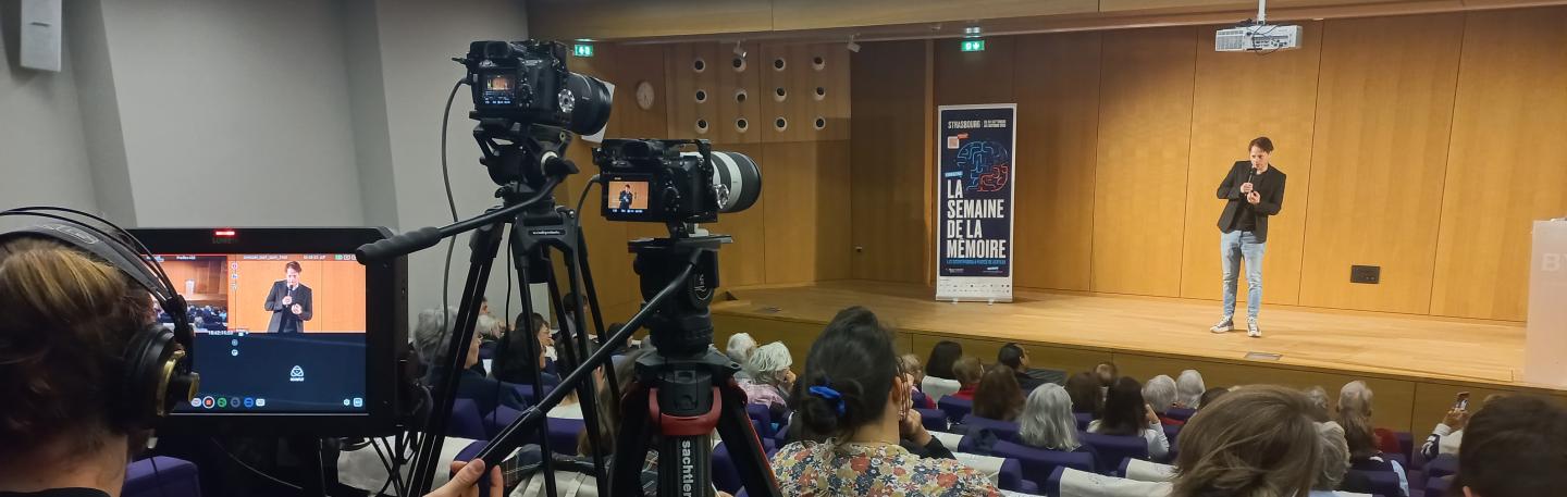 conférence filmée