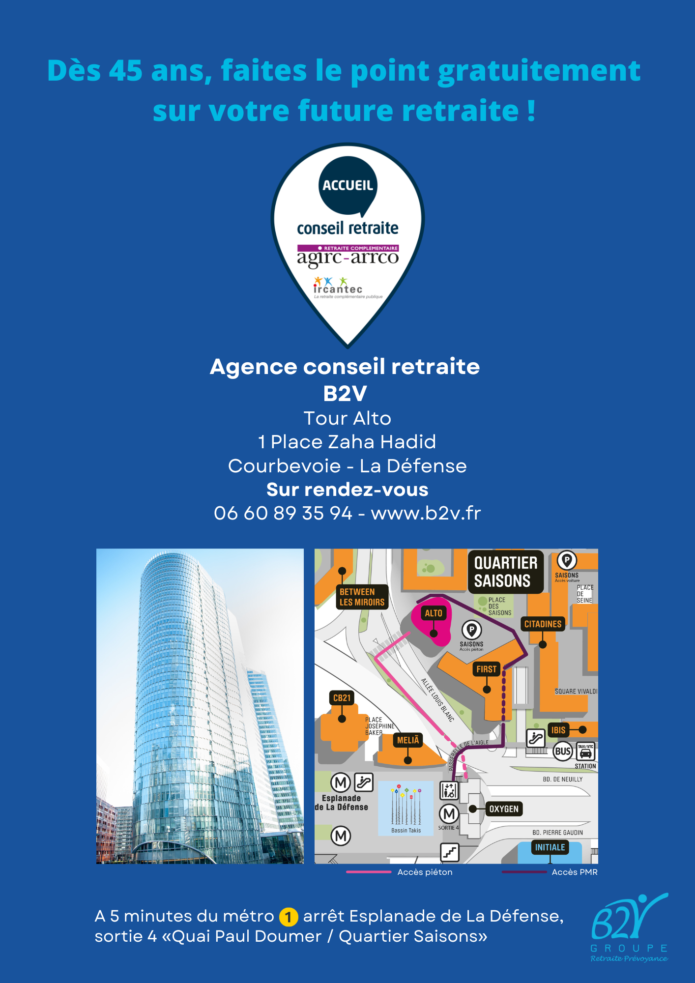 Agence conseil retraite B2V